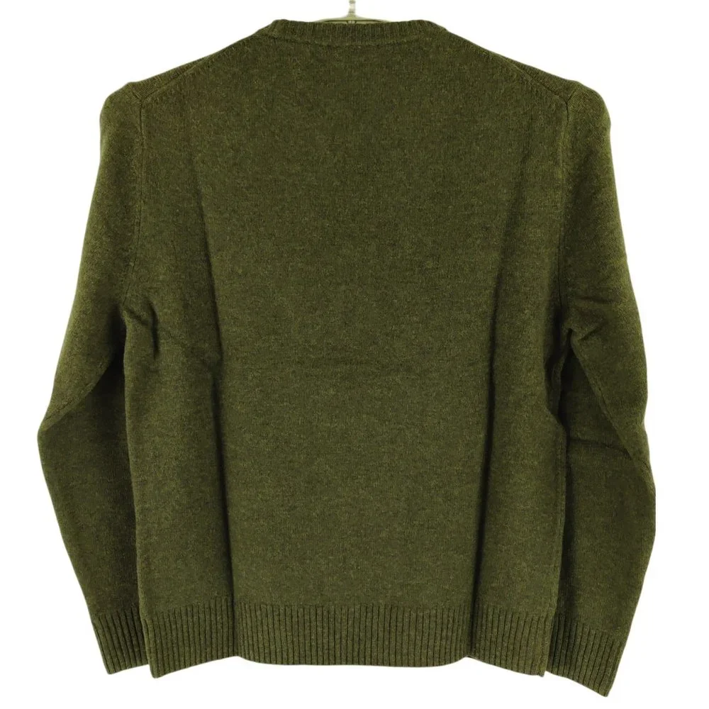 NWT LL Bean x Todd Snyder Trout Fish Wool Sweater Mens Medium - Picture 6 of 8